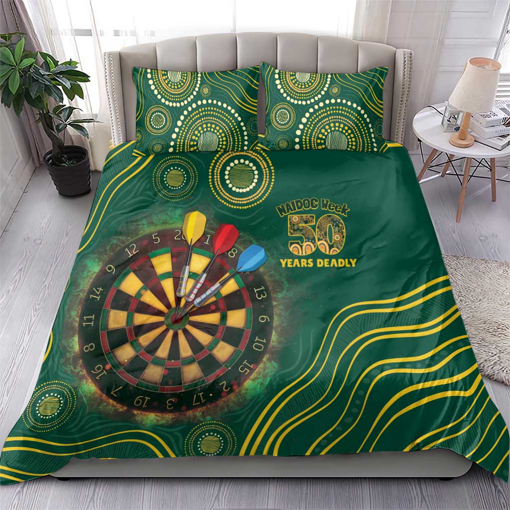 First Nations NAIDOC Week 2026 Fiery Darts Bedding Set National Colors Aboriginal Arts
