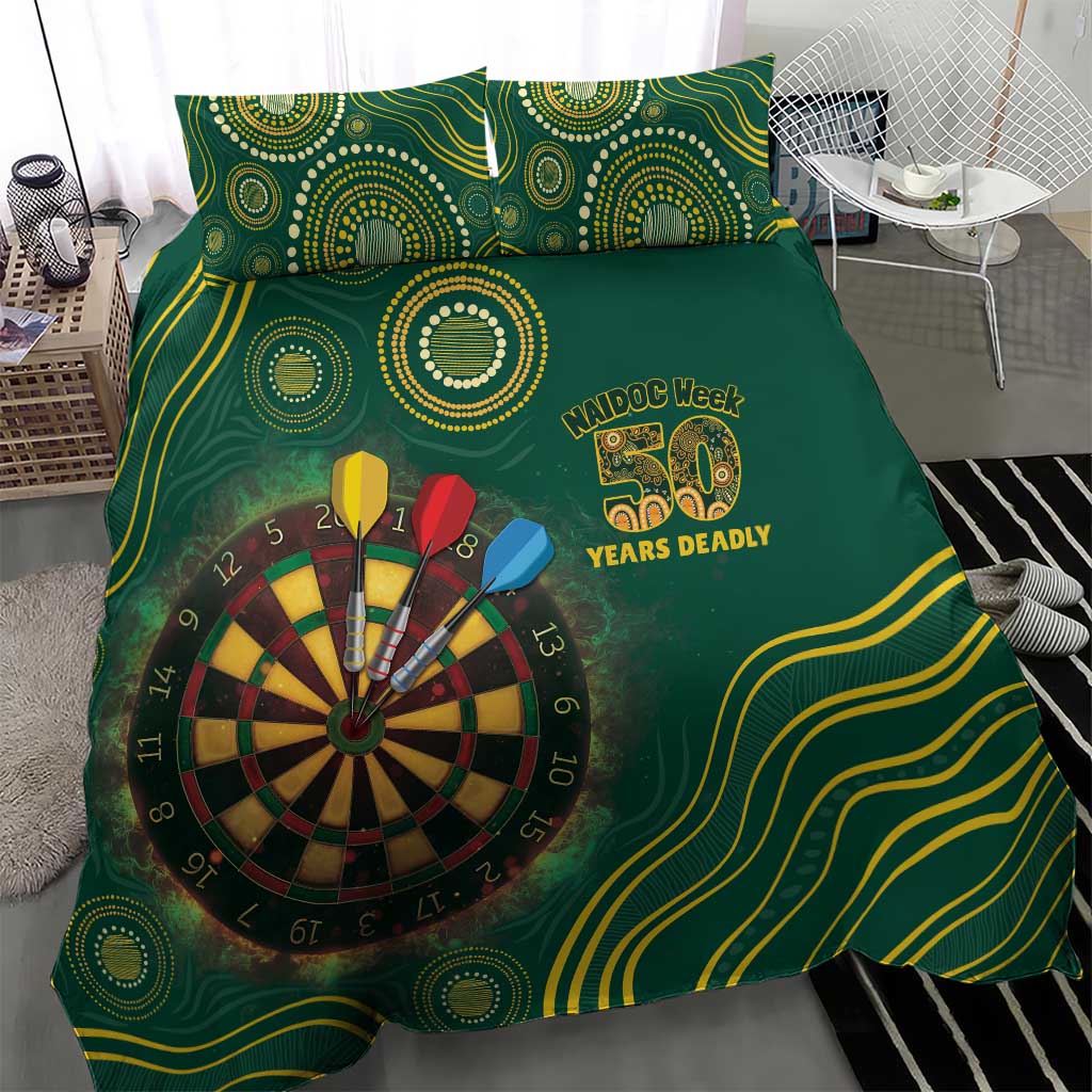 First Nations NAIDOC Week 2026 Fiery Darts Bedding Set National Colors Aboriginal Arts