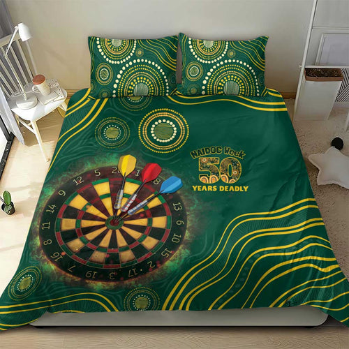 First Nations NAIDOC Week 2026 Fiery Darts Bedding Set National Colors Aboriginal Arts