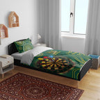 First Nations NAIDOC Week 2026 Fiery Darts Bedding Set National Colors Aboriginal Arts