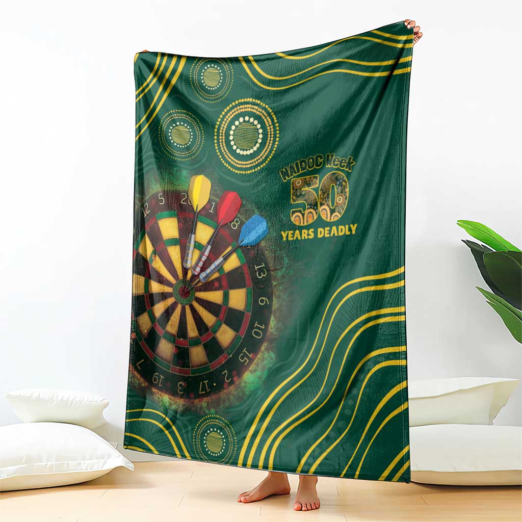 First Nations NAIDOC Week 2026 Fiery Darts Blanket National Colors Aboriginal Arts