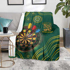 First Nations NAIDOC Week 2026 Fiery Darts Blanket National Colors Aboriginal Arts