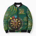First Nations NAIDOC Week 2026 Fiery Darts Bomber Puffer Jacket National Colors Aboriginal Arts