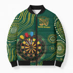 First Nations NAIDOC Week 2026 Fiery Darts Bomber Puffer Jacket National Colors Aboriginal Arts