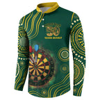 First Nations NAIDOC Week 2026 Fiery Darts Button Sweatshirt National Colors Aboriginal Arts