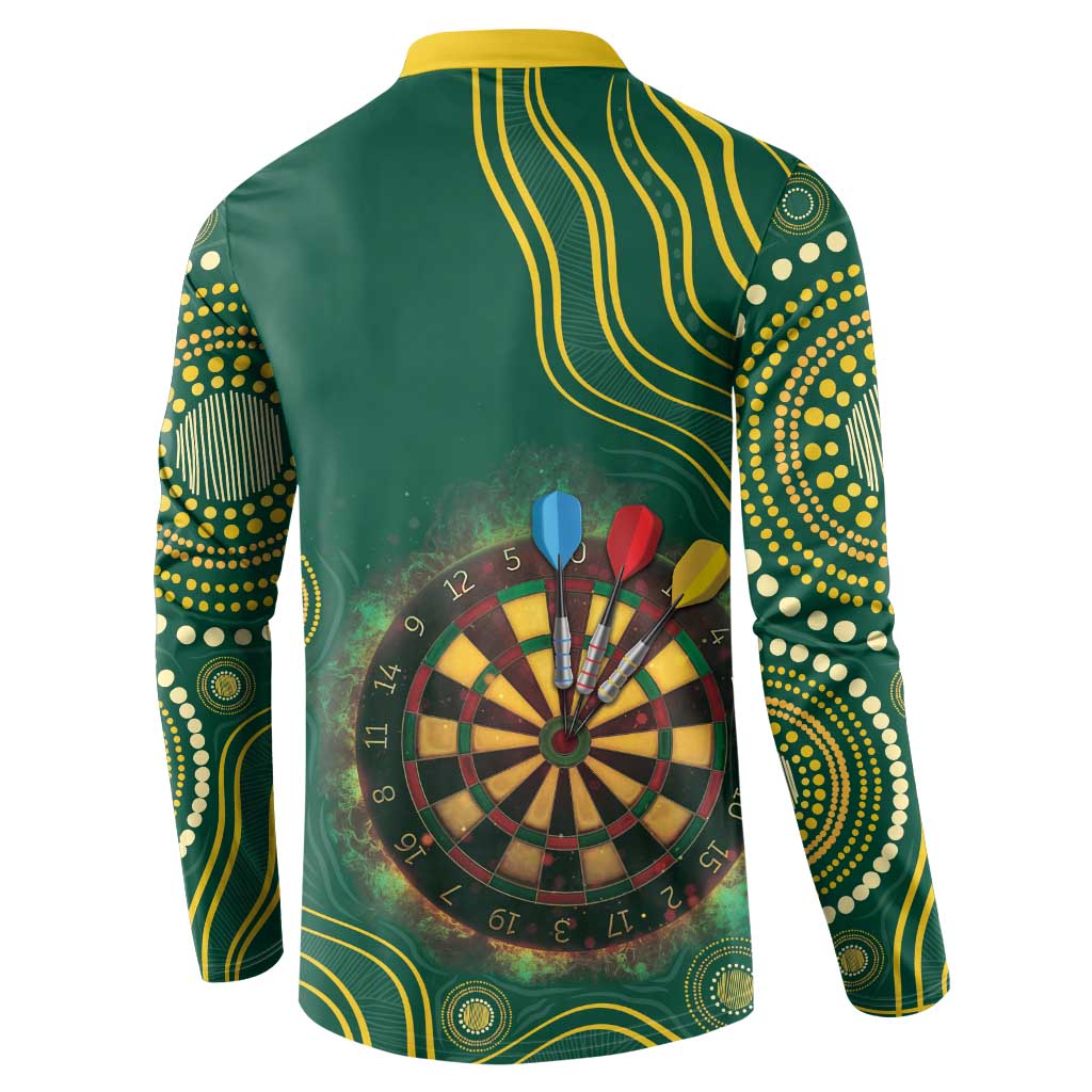 First Nations NAIDOC Week 2026 Fiery Darts Button Sweatshirt National Colors Aboriginal Arts
