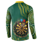 First Nations NAIDOC Week 2026 Fiery Darts Button Sweatshirt National Colors Aboriginal Arts