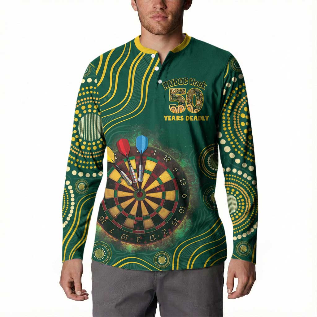 First Nations NAIDOC Week 2026 Fiery Darts Button Sweatshirt National Colors Aboriginal Arts