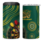 First Nations NAIDOC Week 2026 Fiery Darts 4 in 1 Can Cooler Tumbler National Colors Aboriginal Arts