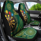 First Nations NAIDOC Week 2026 Fiery Darts Car Seat Cover National Colors Aboriginal Arts