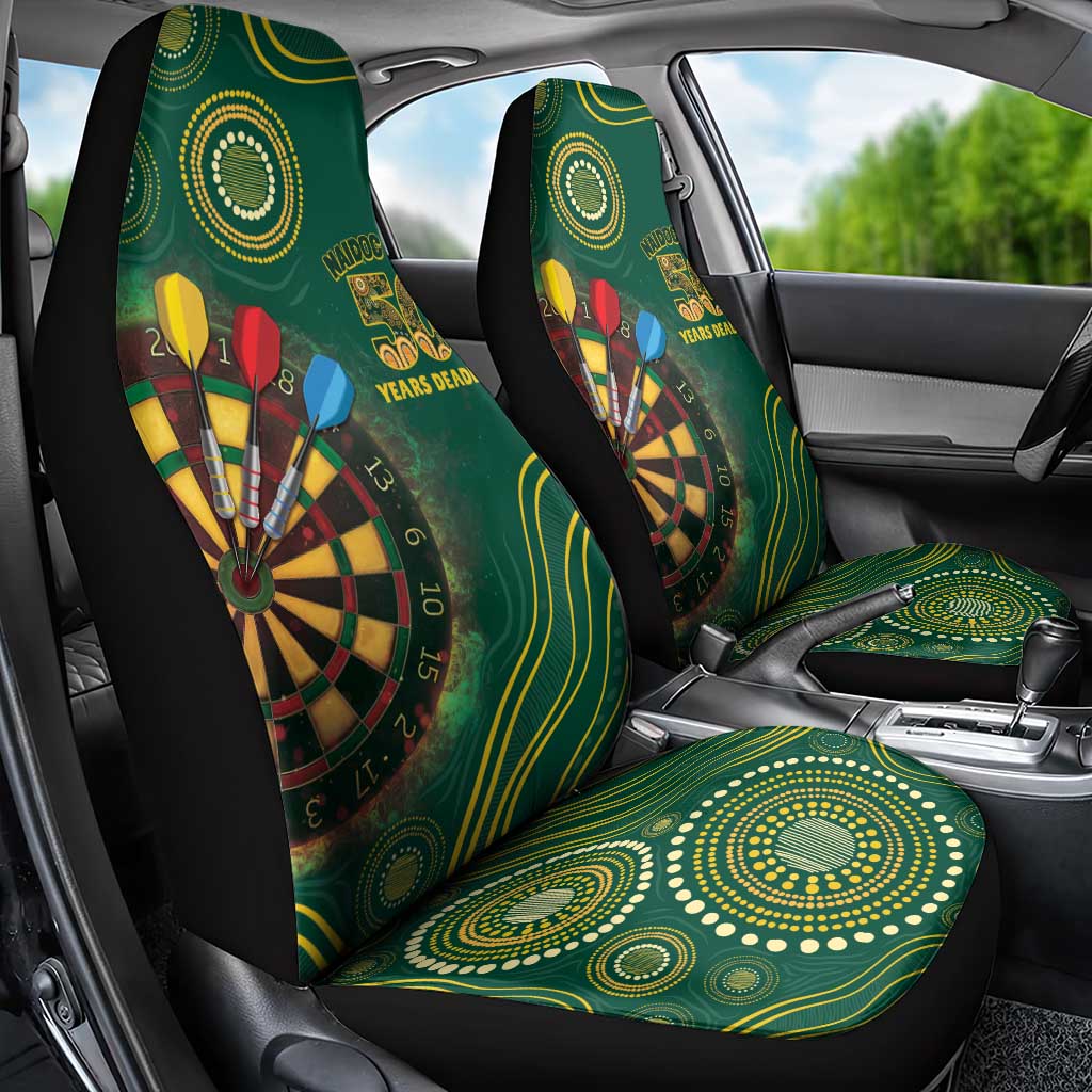 First Nations NAIDOC Week 2026 Fiery Darts Car Seat Cover National Colors Aboriginal Arts