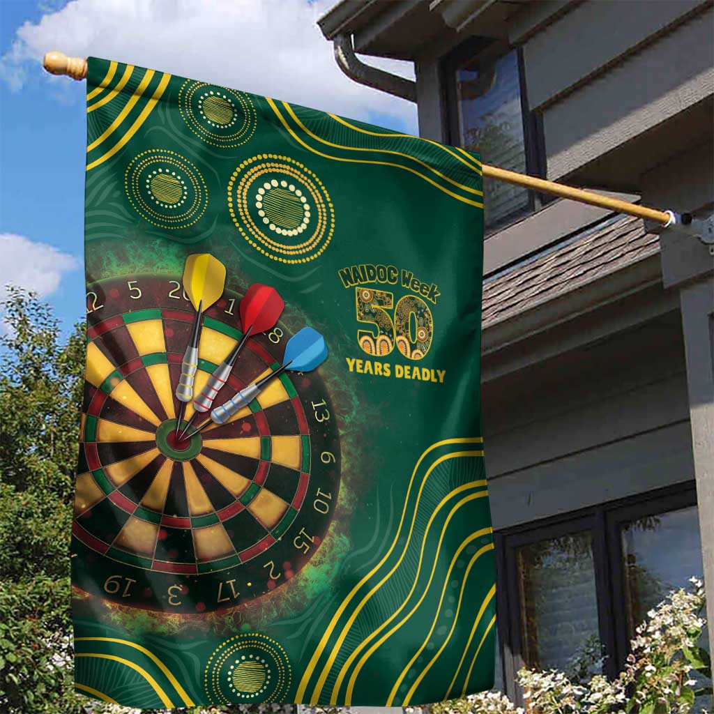 First Nations NAIDOC Week 2026 Fiery Darts Garden Flag National Colors Aboriginal Arts