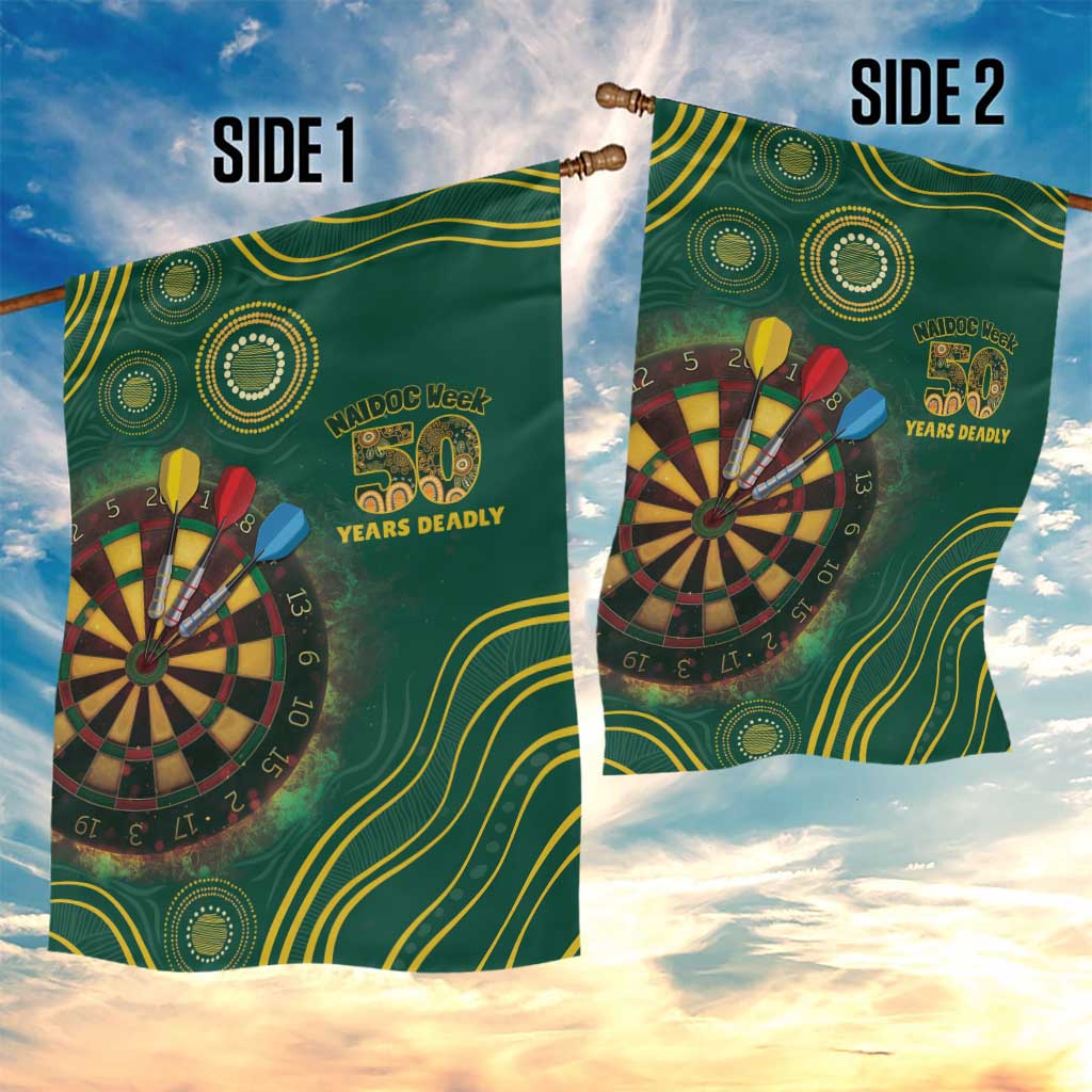First Nations NAIDOC Week 2026 Fiery Darts Garden Flag National Colors Aboriginal Arts