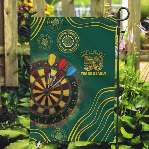 First Nations NAIDOC Week 2026 Fiery Darts Garden Flag National Colors Aboriginal Arts