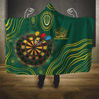 First Nations NAIDOC Week 2026 Fiery Darts Hooded Blanket National Colors Aboriginal Arts