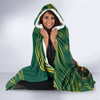 First Nations NAIDOC Week 2026 Fiery Darts Hooded Blanket National Colors Aboriginal Arts
