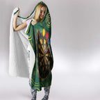 First Nations NAIDOC Week 2026 Fiery Darts Hooded Blanket National Colors Aboriginal Arts