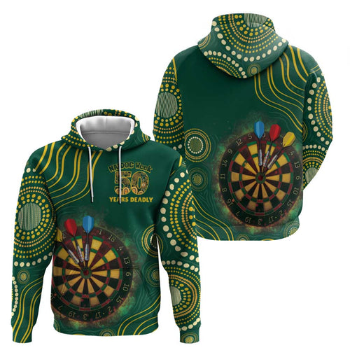 First Nations NAIDOC Week 2026 Fiery Darts Hoodie National Colors Aboriginal Arts
