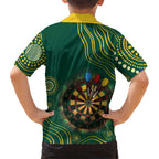 First Nations NAIDOC Week 2026 Fiery Darts Kid Hawaiian Shirt National Colors Aboriginal Arts