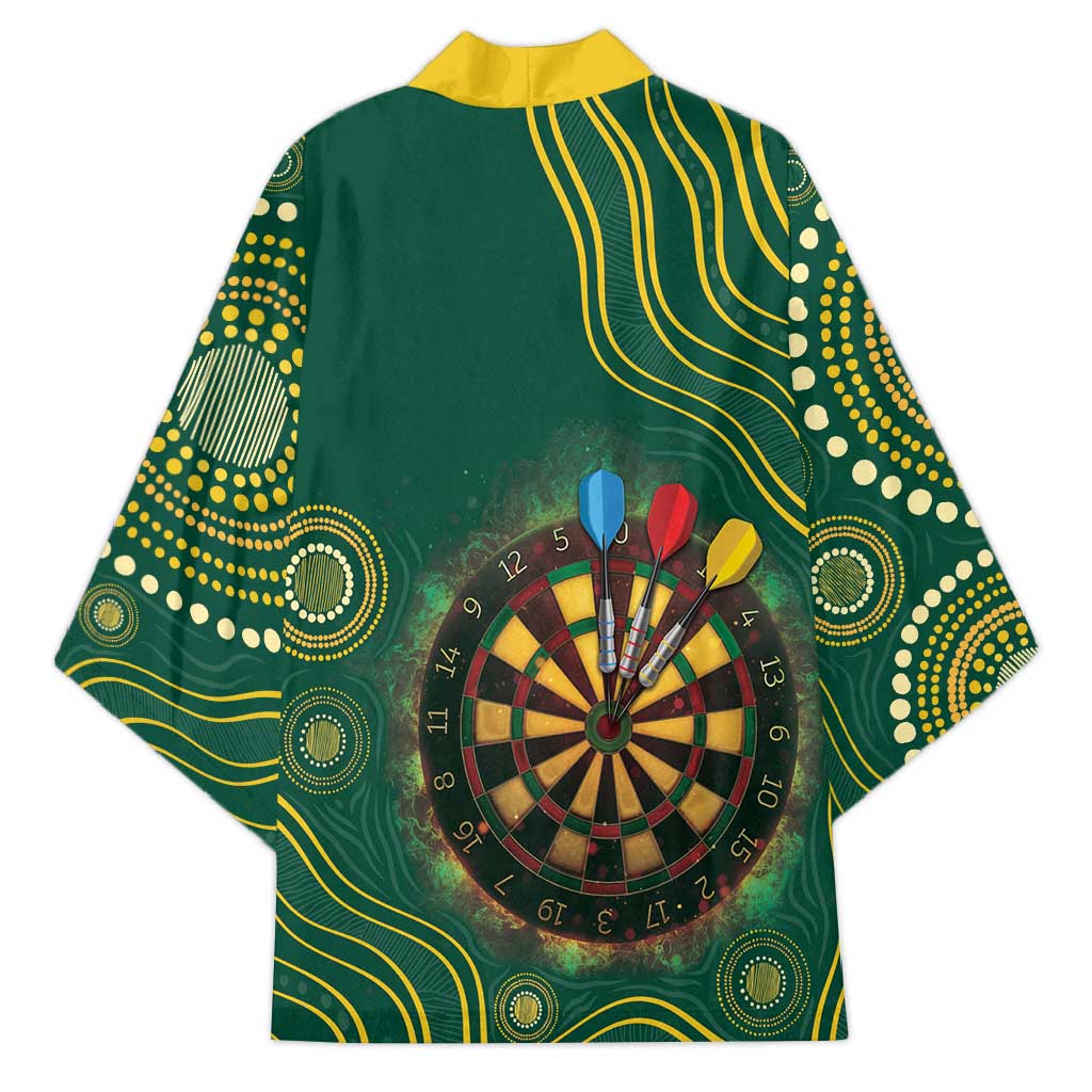 First Nations NAIDOC Week 2026 Fiery Darts Kimono National Colors Aboriginal Arts
