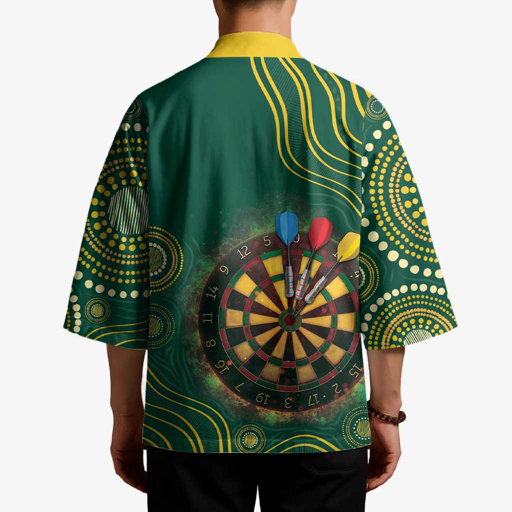First Nations NAIDOC Week 2026 Fiery Darts Kimono National Colors Aboriginal Arts