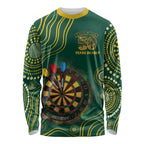 First Nations NAIDOC Week 2026 Fiery Darts Long Sleeve Shirt National Colors Aboriginal Arts
