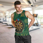 First Nations NAIDOC Week 2026 Fiery Darts Men Tank Top National Colors Aboriginal Arts
