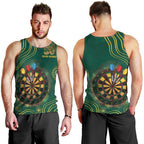 First Nations NAIDOC Week 2026 Fiery Darts Men Tank Top National Colors Aboriginal Arts