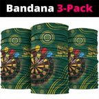 First Nations NAIDOC Week 2026 Fiery Darts Neck Gaiter National Colors Aboriginal Arts