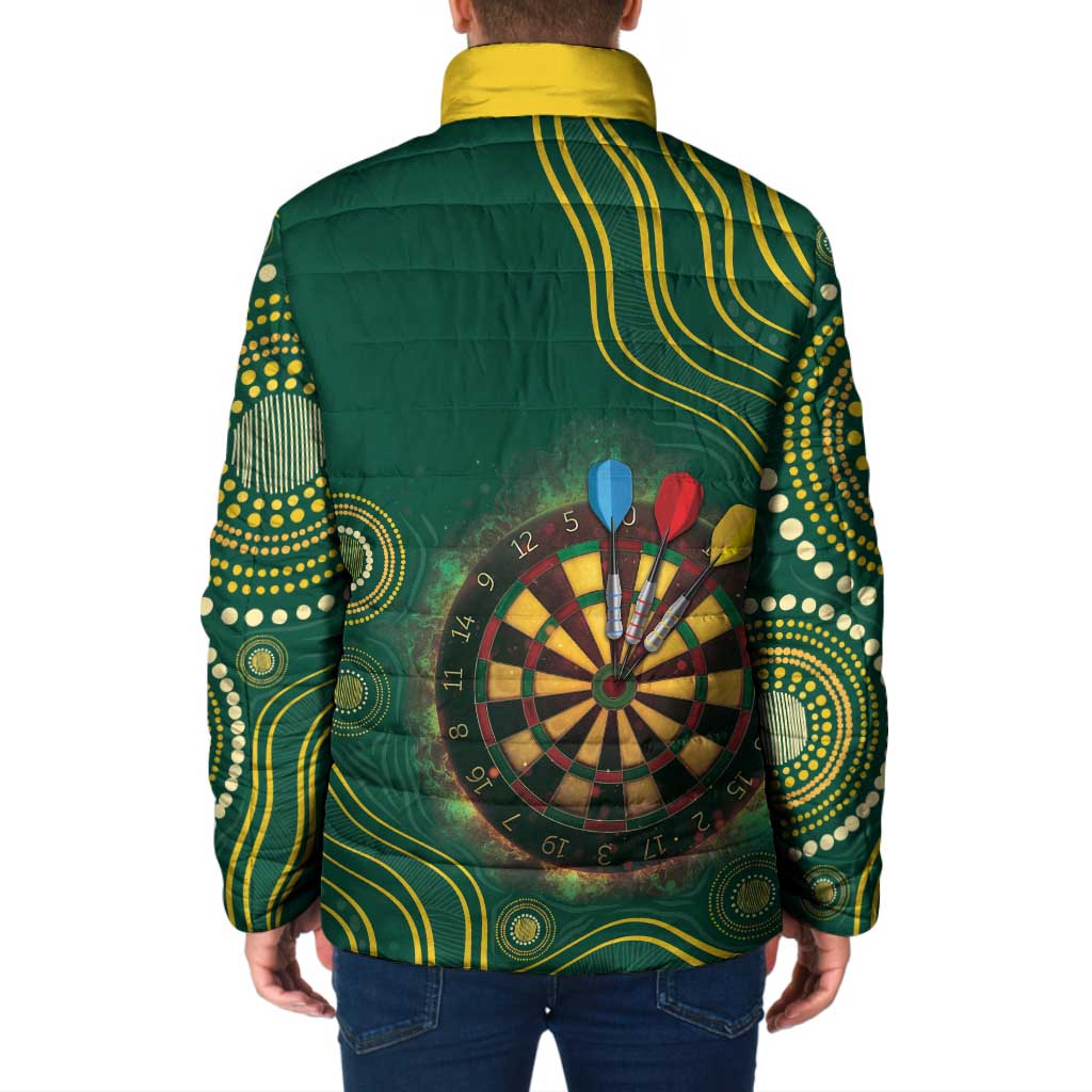 First Nations NAIDOC Week 2026 Fiery Darts Padded Jacket National Colors Aboriginal Arts