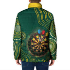 First Nations NAIDOC Week 2026 Fiery Darts Padded Jacket National Colors Aboriginal Arts