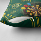 First Nations NAIDOC Week 2026 Fiery Darts Pillow Cover National Colors Aboriginal Arts