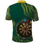 First Nations NAIDOC Week 2026 Fiery Darts Polo Shirt National Colors Aboriginal Arts