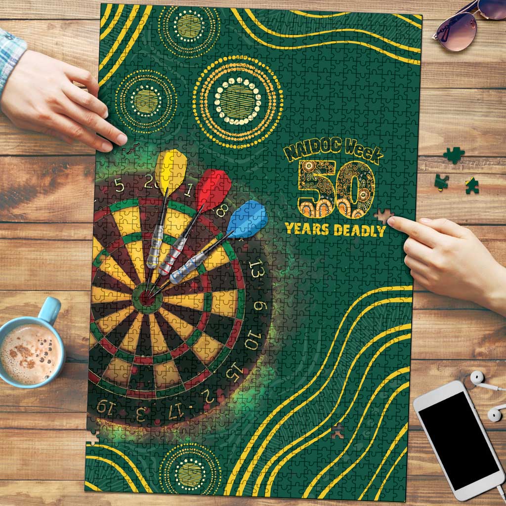 First Nations NAIDOC Week 2026 Fiery Darts Puzzle National Colors Aboriginal Arts