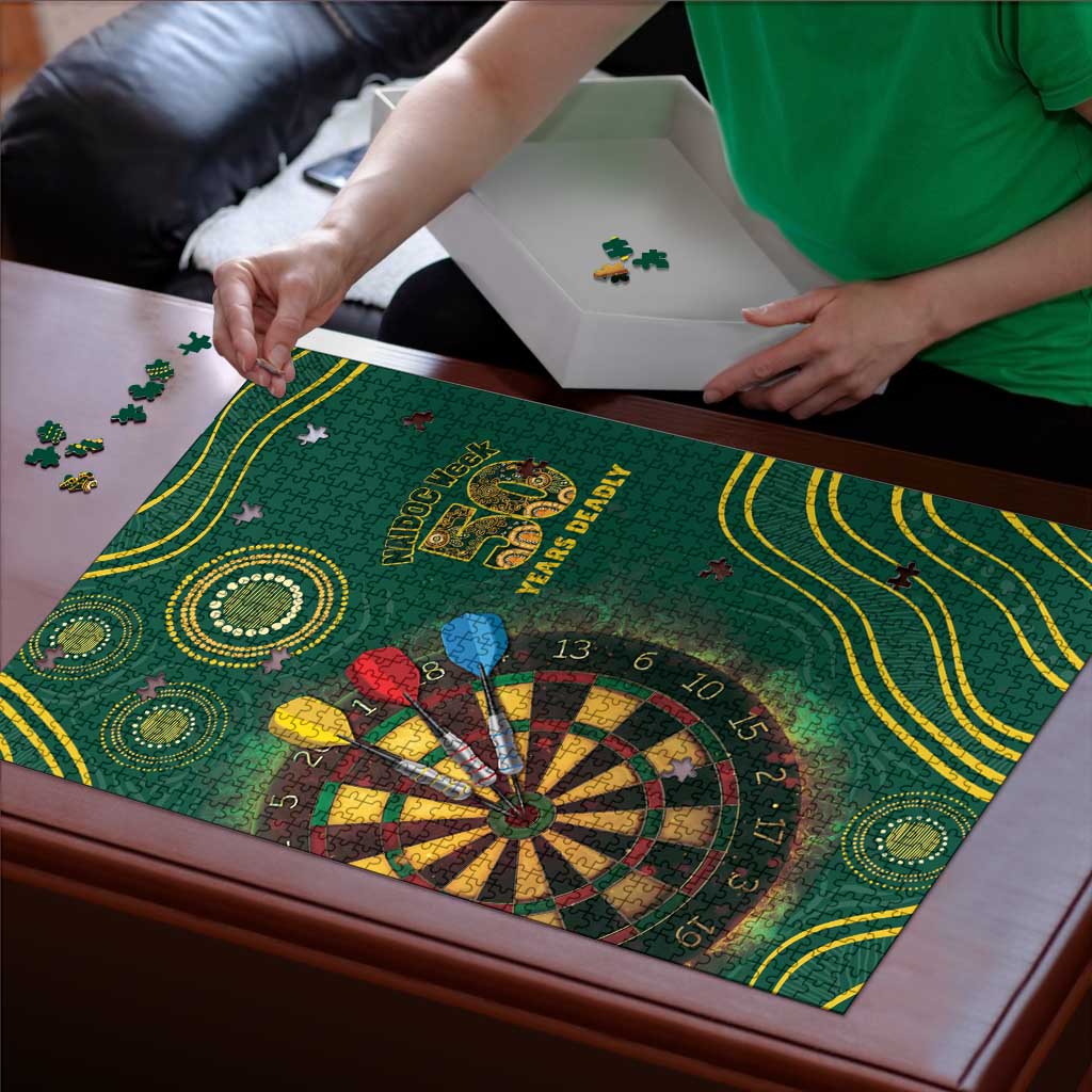 First Nations NAIDOC Week 2026 Fiery Darts Puzzle National Colors Aboriginal Arts