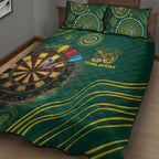 First Nations NAIDOC Week 2026 Fiery Darts Quilt Bed Set National Colors Aboriginal Arts