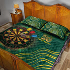 First Nations NAIDOC Week 2026 Fiery Darts Quilt Bed Set National Colors Aboriginal Arts