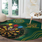 First Nations NAIDOC Week 2026 Fiery Darts Round Carpet National Colors Aboriginal Arts