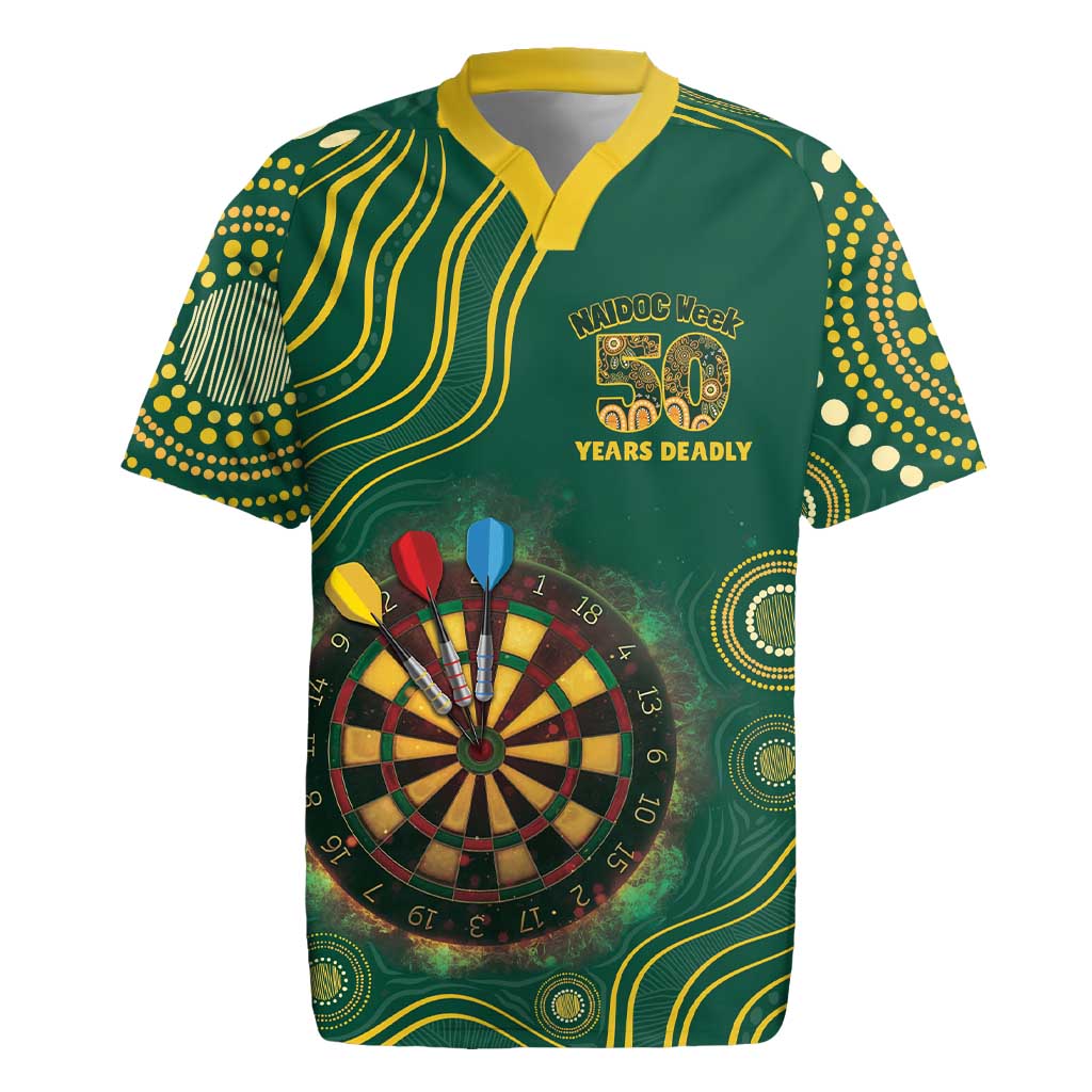 First Nations NAIDOC Week 2026 Fiery Darts Rugby Jersey National Colors Aboriginal Arts
