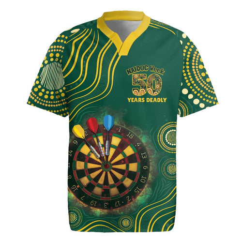 First Nations NAIDOC Week 2026 Fiery Darts Rugby Jersey National Colors Aboriginal Arts