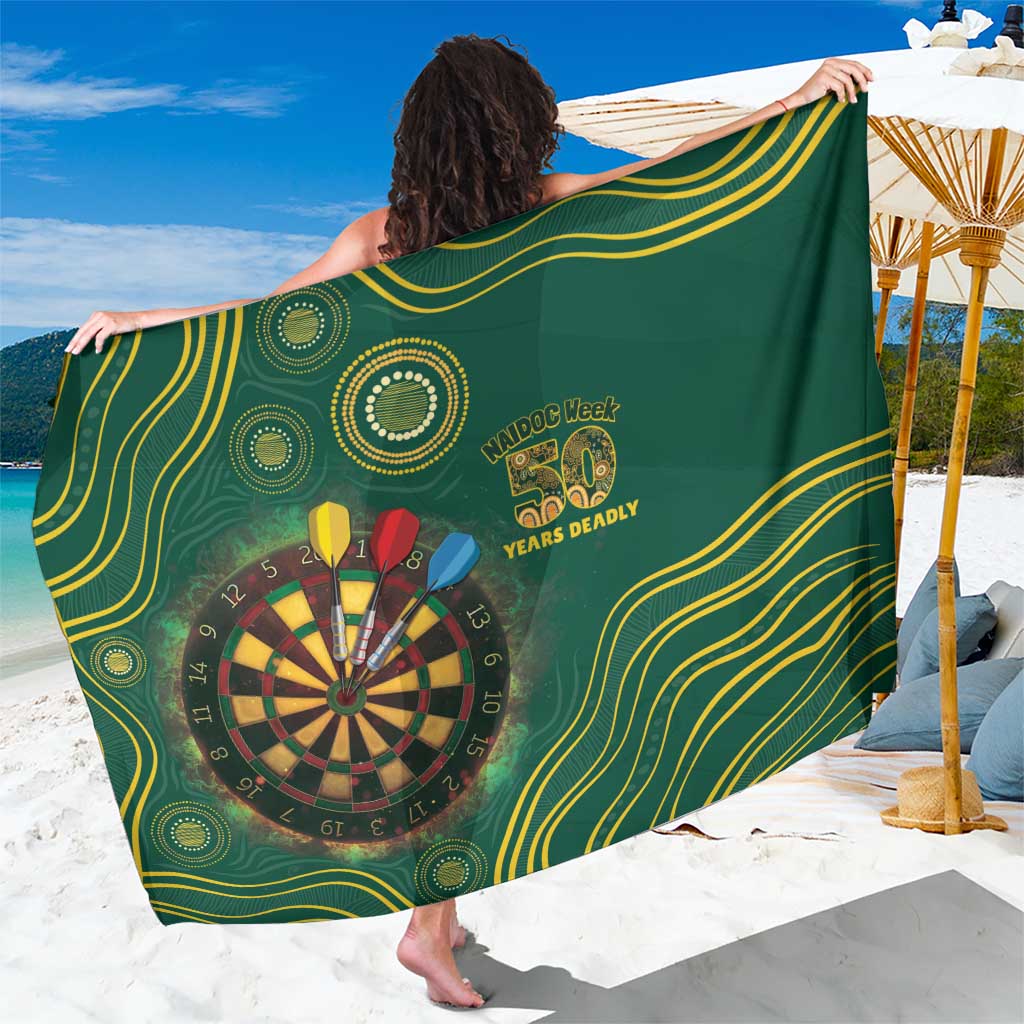 First Nations NAIDOC Week 2026 Fiery Darts Sarong National Colors Aboriginal Arts