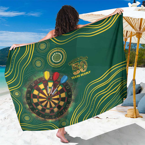 First Nations NAIDOC Week 2026 Fiery Darts Sarong National Colors Aboriginal Arts