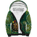 First Nations NAIDOC Week 2026 Fiery Darts Sherpa Hoodie National Colors Aboriginal Arts