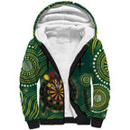First Nations NAIDOC Week 2026 Fiery Darts Sherpa Hoodie National Colors Aboriginal Arts