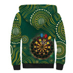 First Nations NAIDOC Week 2026 Fiery Darts Sherpa Hoodie National Colors Aboriginal Arts