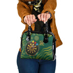 First Nations NAIDOC Week 2026 Fiery Darts Shoulder Handbag National Colors Aboriginal Arts