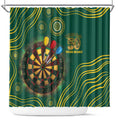 First Nations NAIDOC Week 2026 Fiery Darts Shower Curtain National Colors Aboriginal Arts