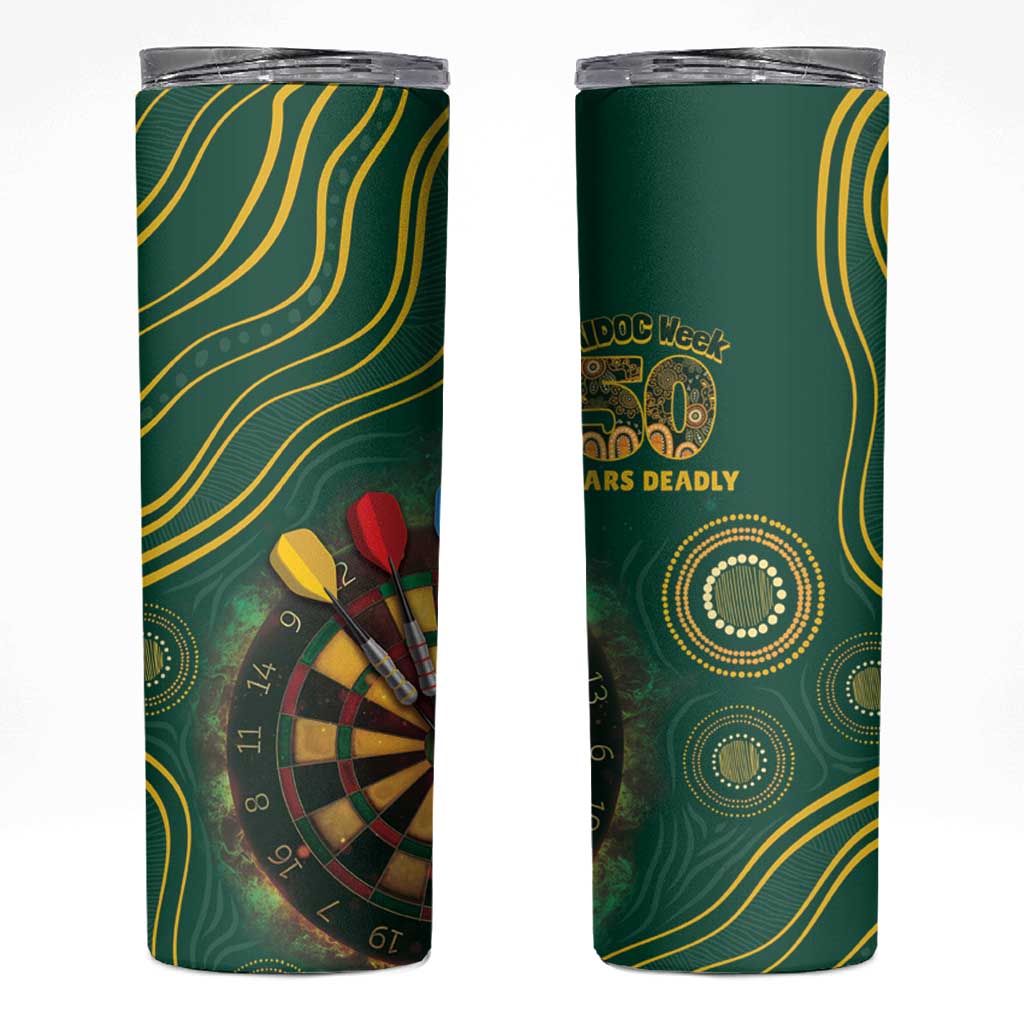 First Nations NAIDOC Week 2026 Fiery Darts Skinny Tumbler National Colors Aboriginal Arts