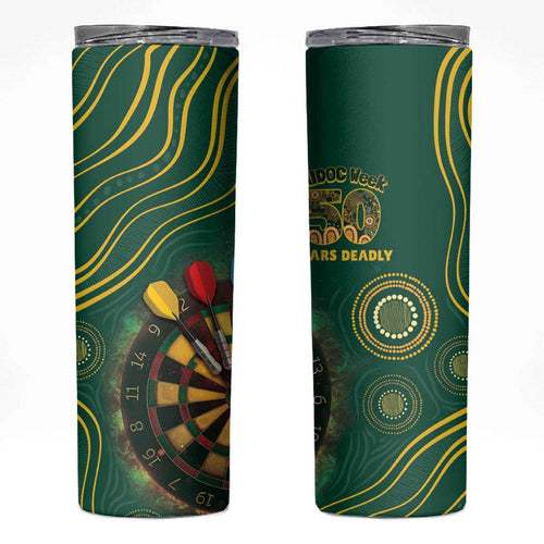 First Nations NAIDOC Week 2026 Fiery Darts Skinny Tumbler National Colors Aboriginal Arts
