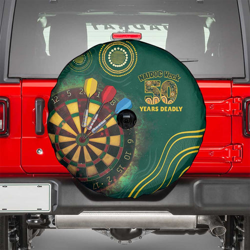 First Nations NAIDOC Week 2026 Fiery Darts Spare Tire Cover National Colors Aboriginal Arts